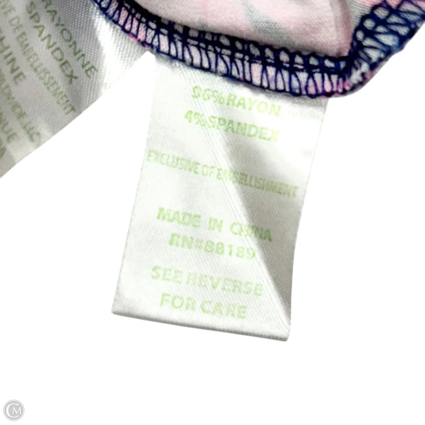 Romper Designer By Lilly Pulitzer In Pink & Purple, Size: Xl