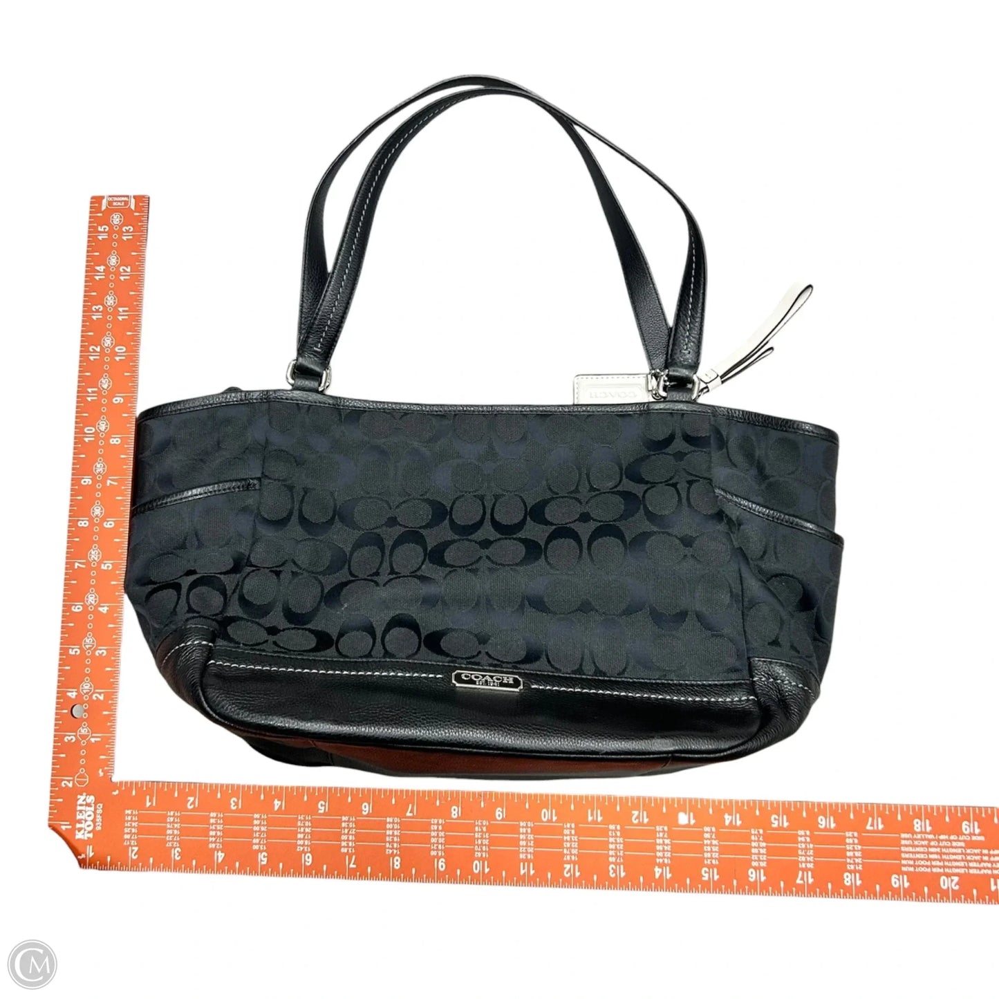 Tote Designer By Coach, Size: Medium
