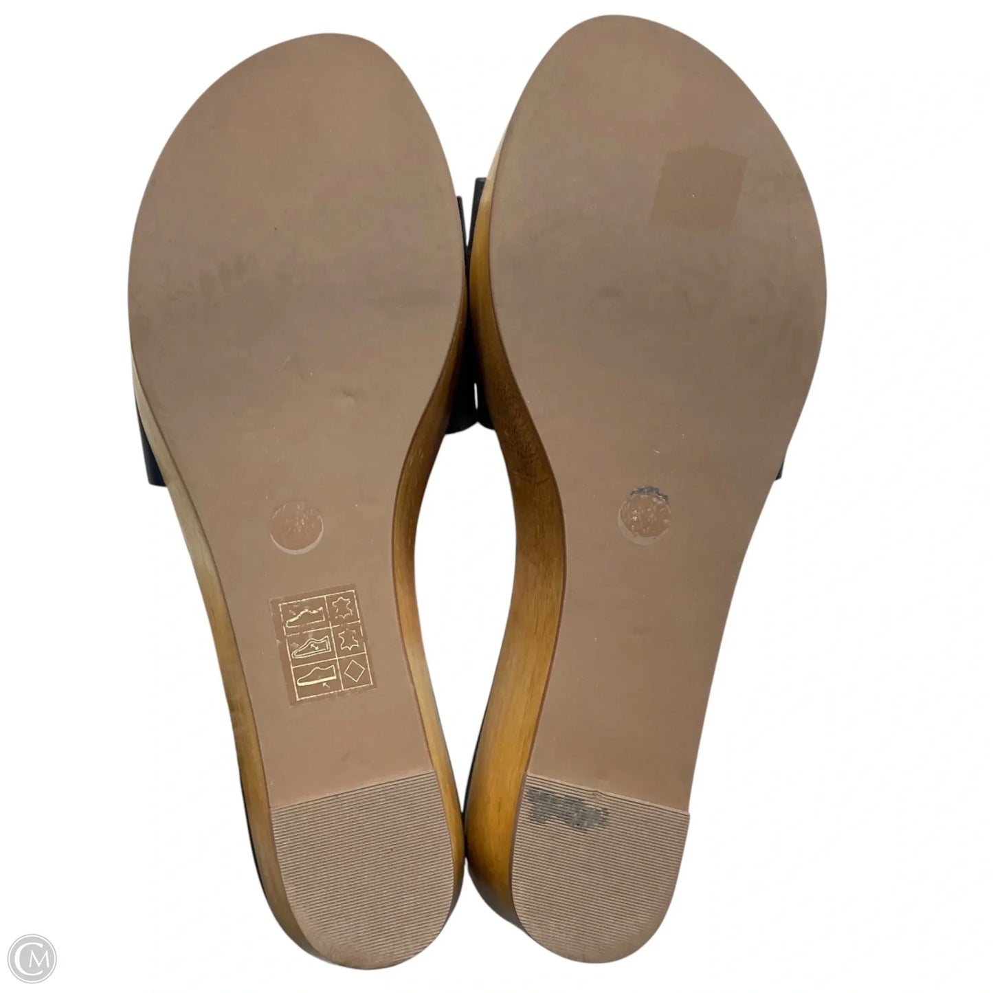 Sandals Designer By Tory Burch In Navy, Size: 8