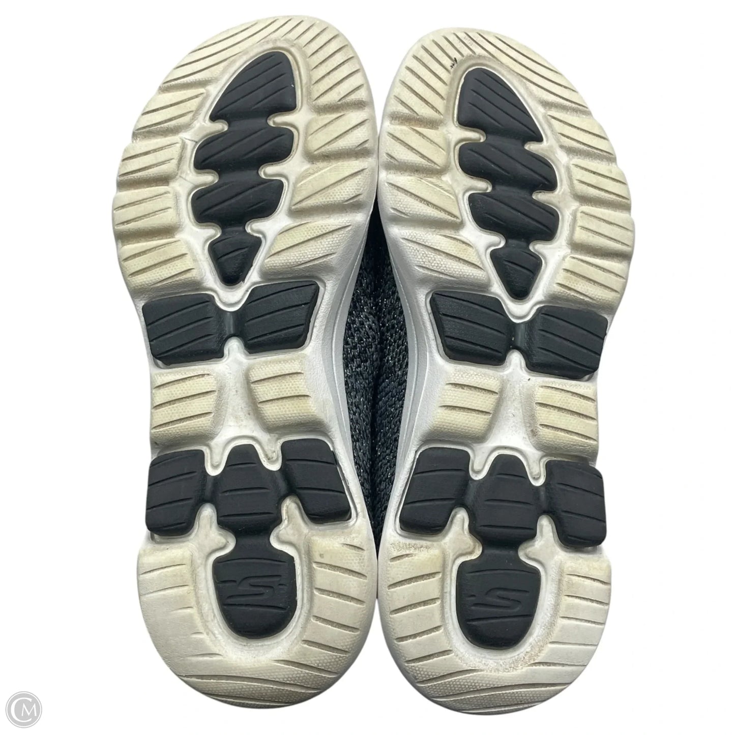 Shoes Sneakers By Skechers In Silver, Size: 8.5