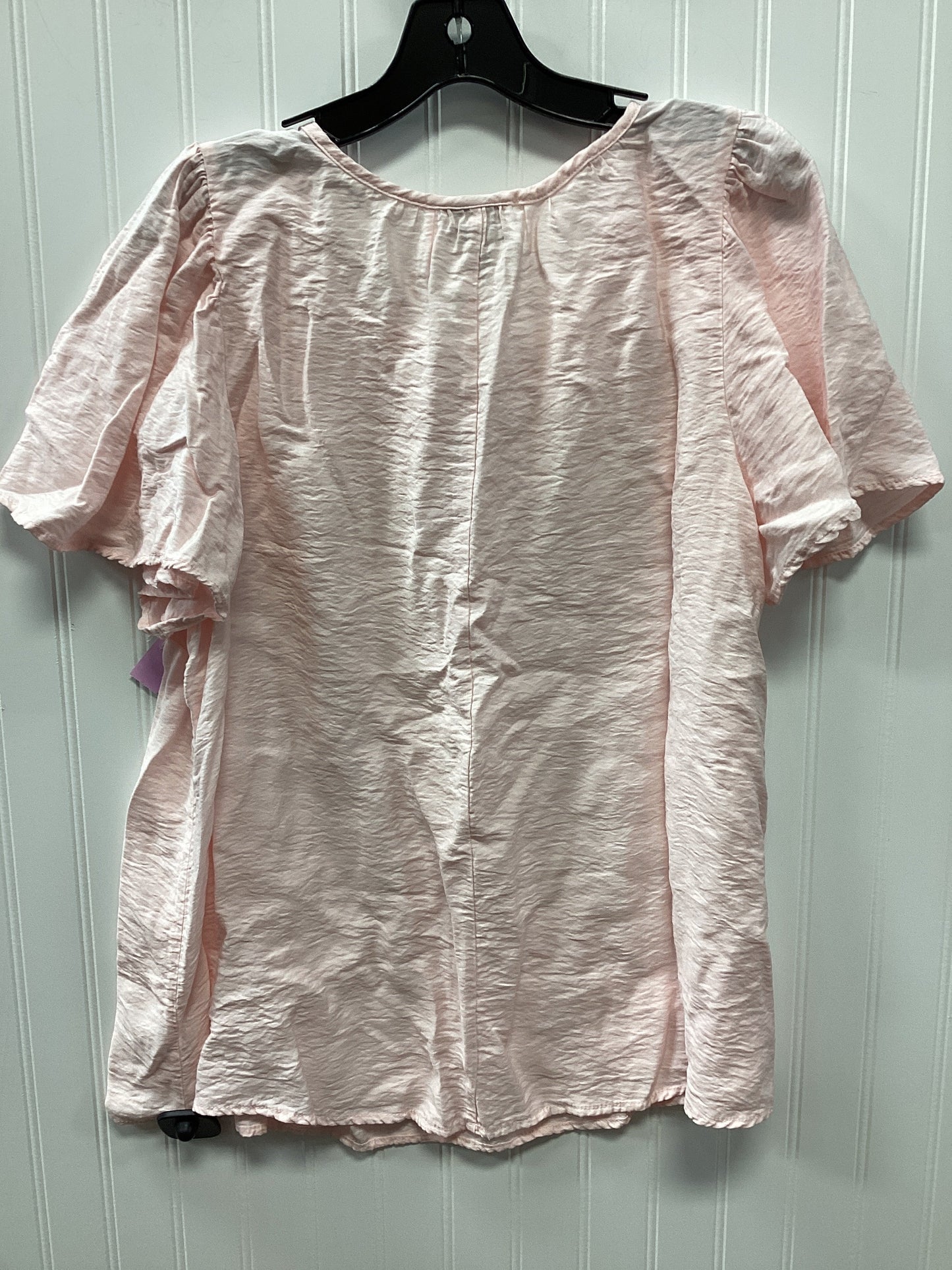 Top Ss By Ava & Viv In Pink, Size:Xxl