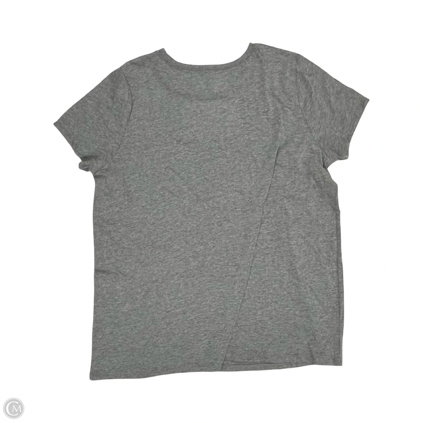 Top Short Sleeve By Clothes Mentor In Grey, Size: 2