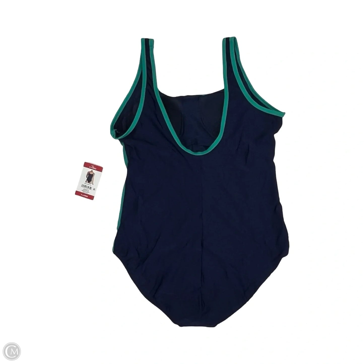 Swimsuit By Lands End In Blue & Green, Size: Xl