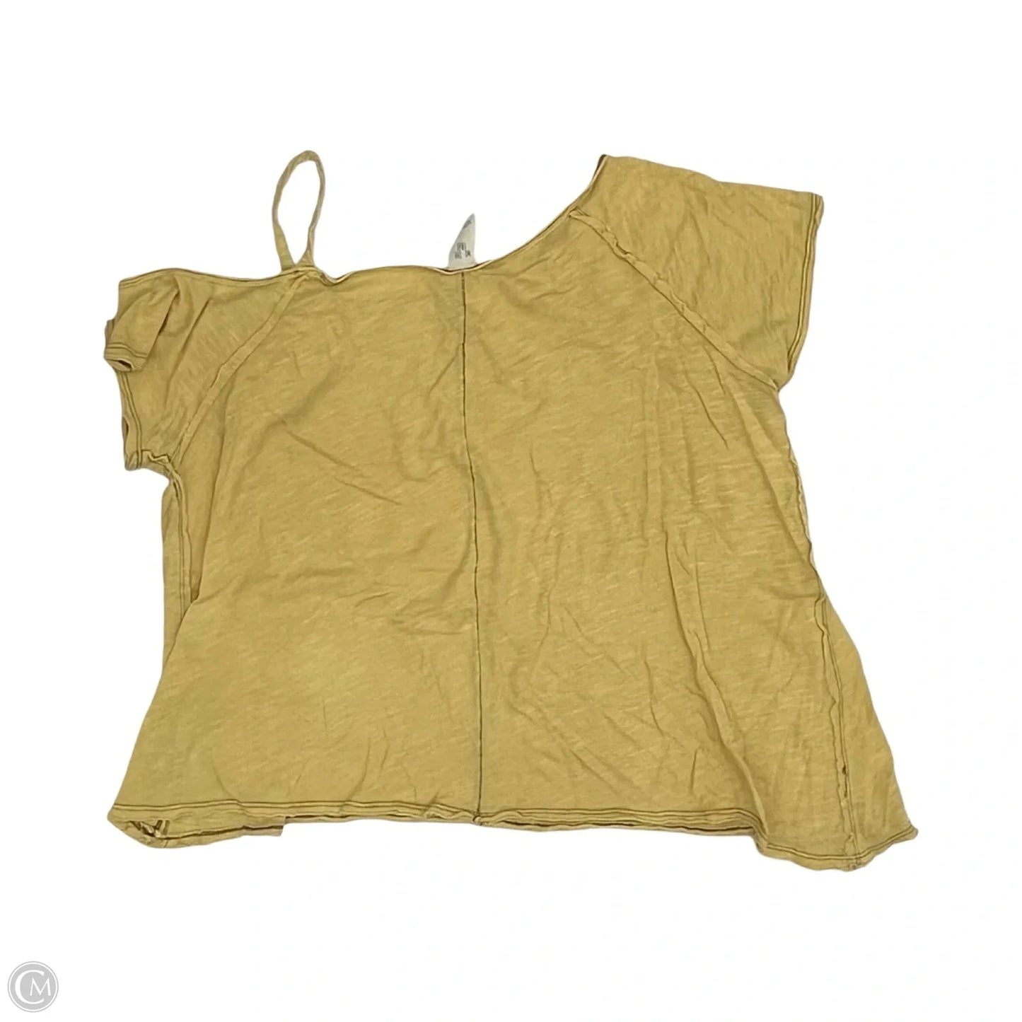 Top Short Sleeve By We The Free In Yellow, Size: S