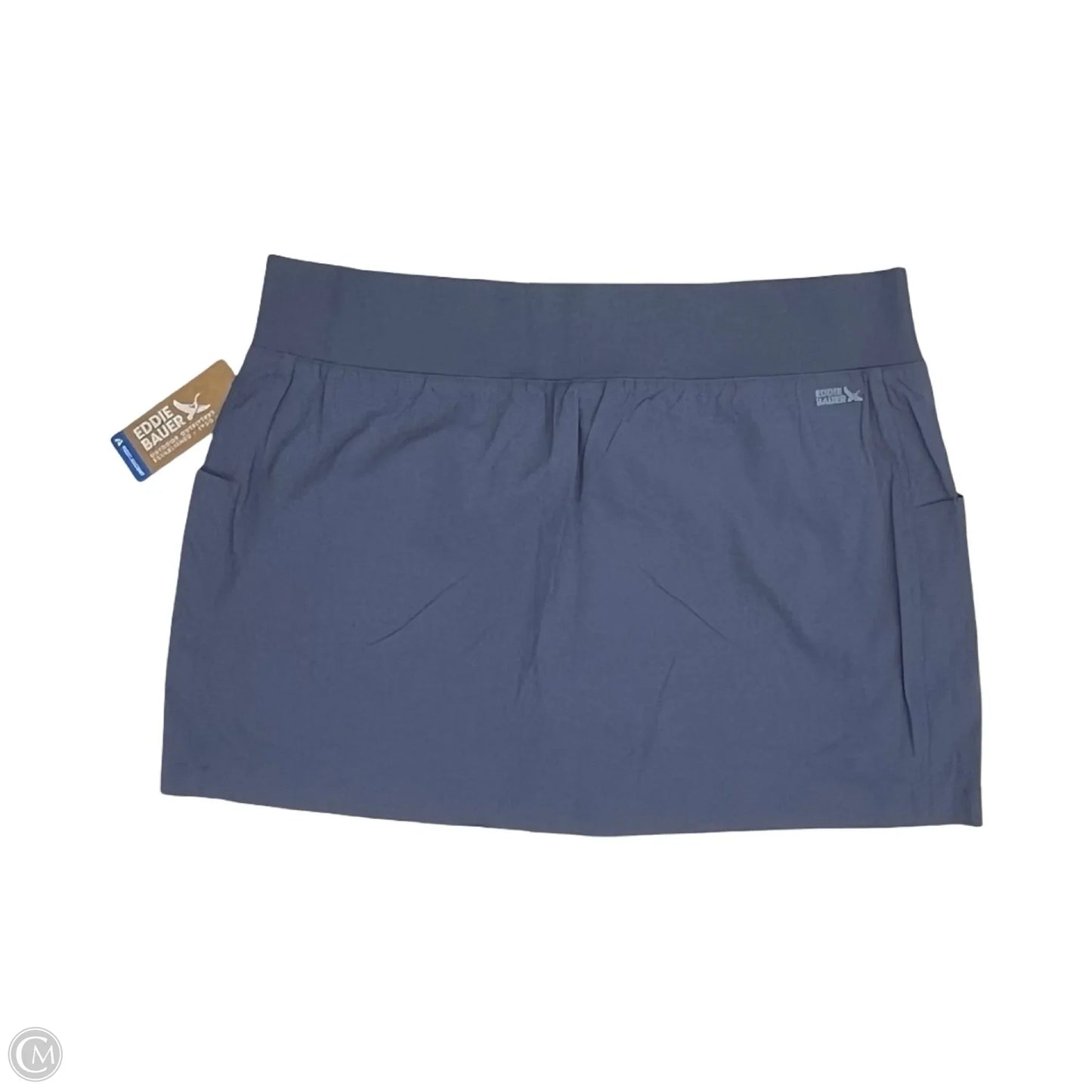 Athletic Skort By Eddie Bauer In Blue, Size: 2x
