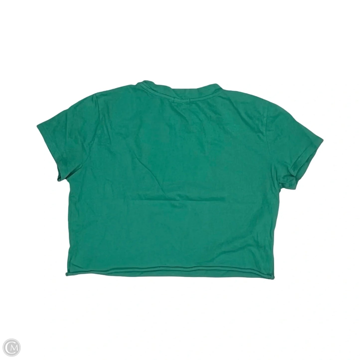 Top Short Sleeve By Originality In Green, Size: M