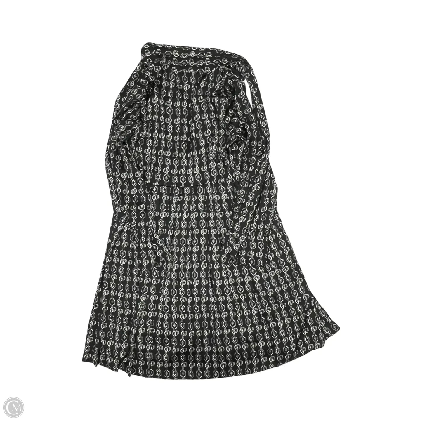 Dress Party Short By Gracia In Black & Cream, Size: M