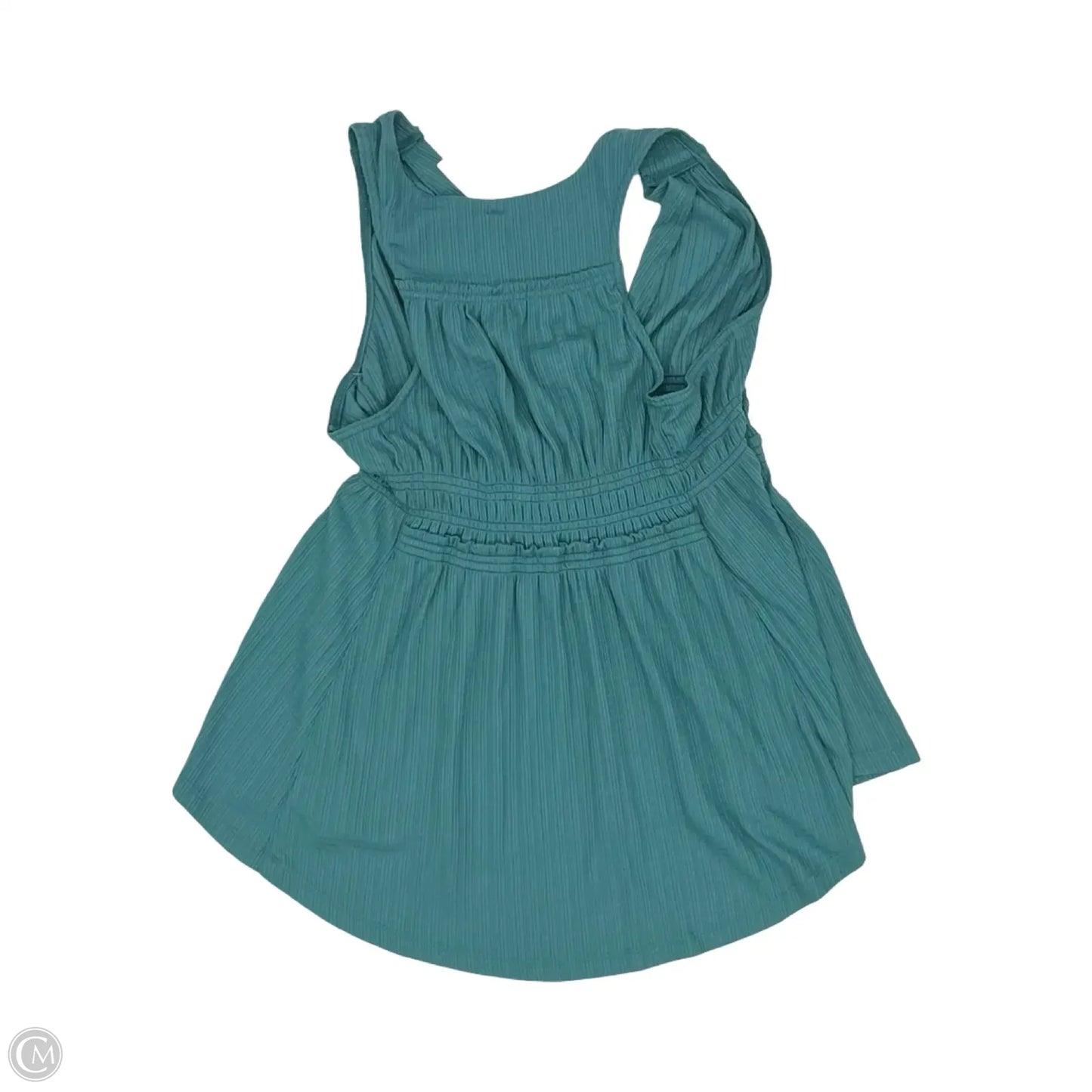 Blouse Sleeveless By Free People In Green, Size: S
