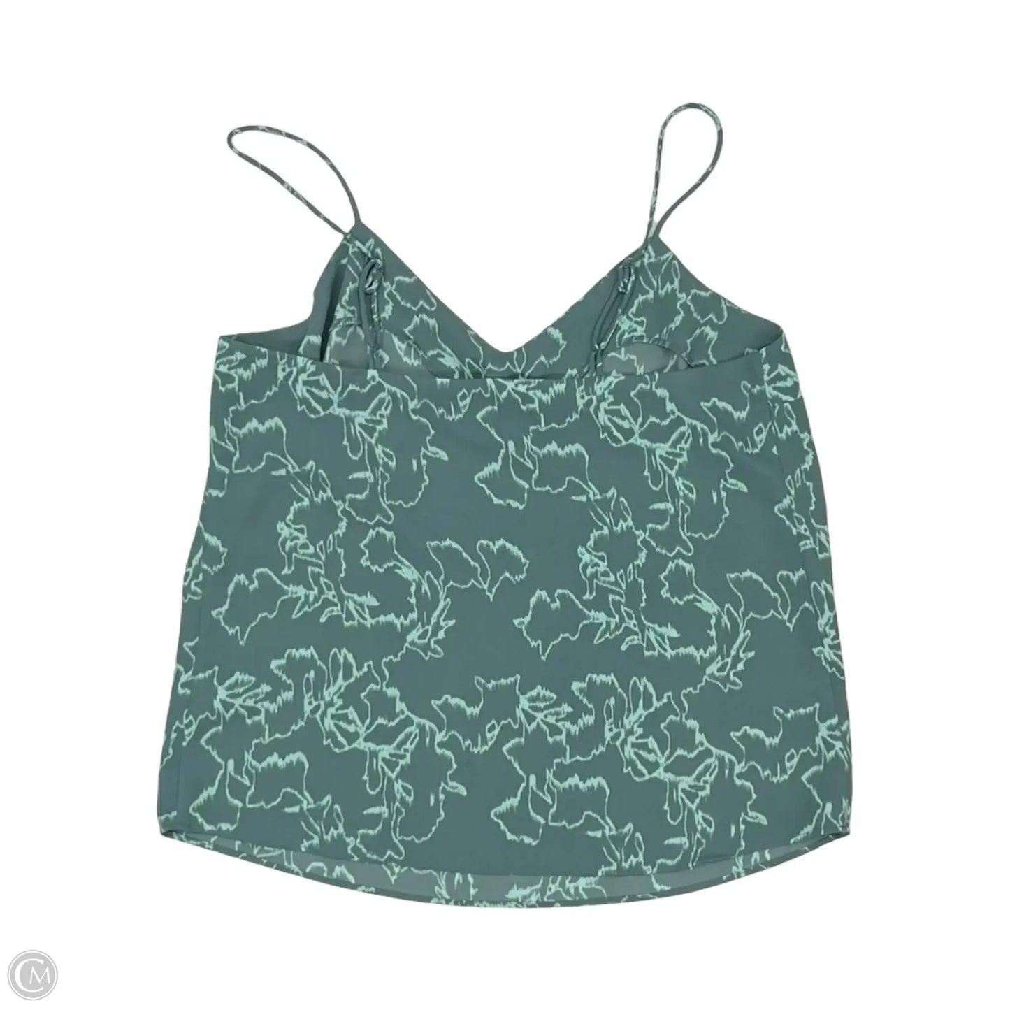 Blouse Sleeveless By Nine West In Green, Size: S