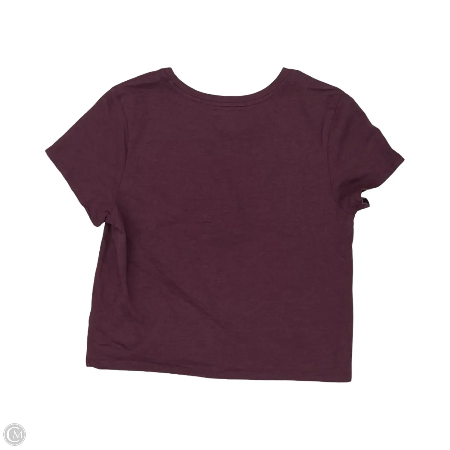 Top Short Sleeve By Old Navy In Purple, Size: L