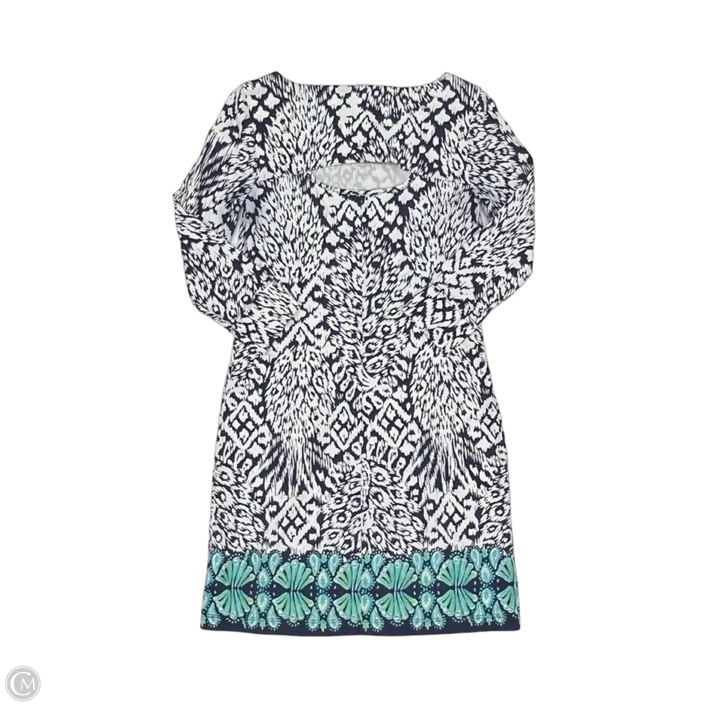 Dress Designer By Lilly Pulitzer In Blue & White, Size: Xs