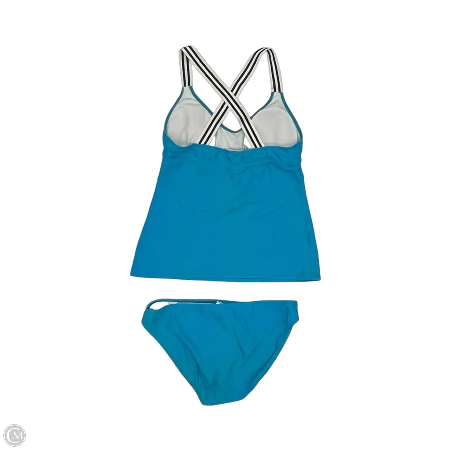 Swimsuit 2pc By Adidas In Blue, Size: L