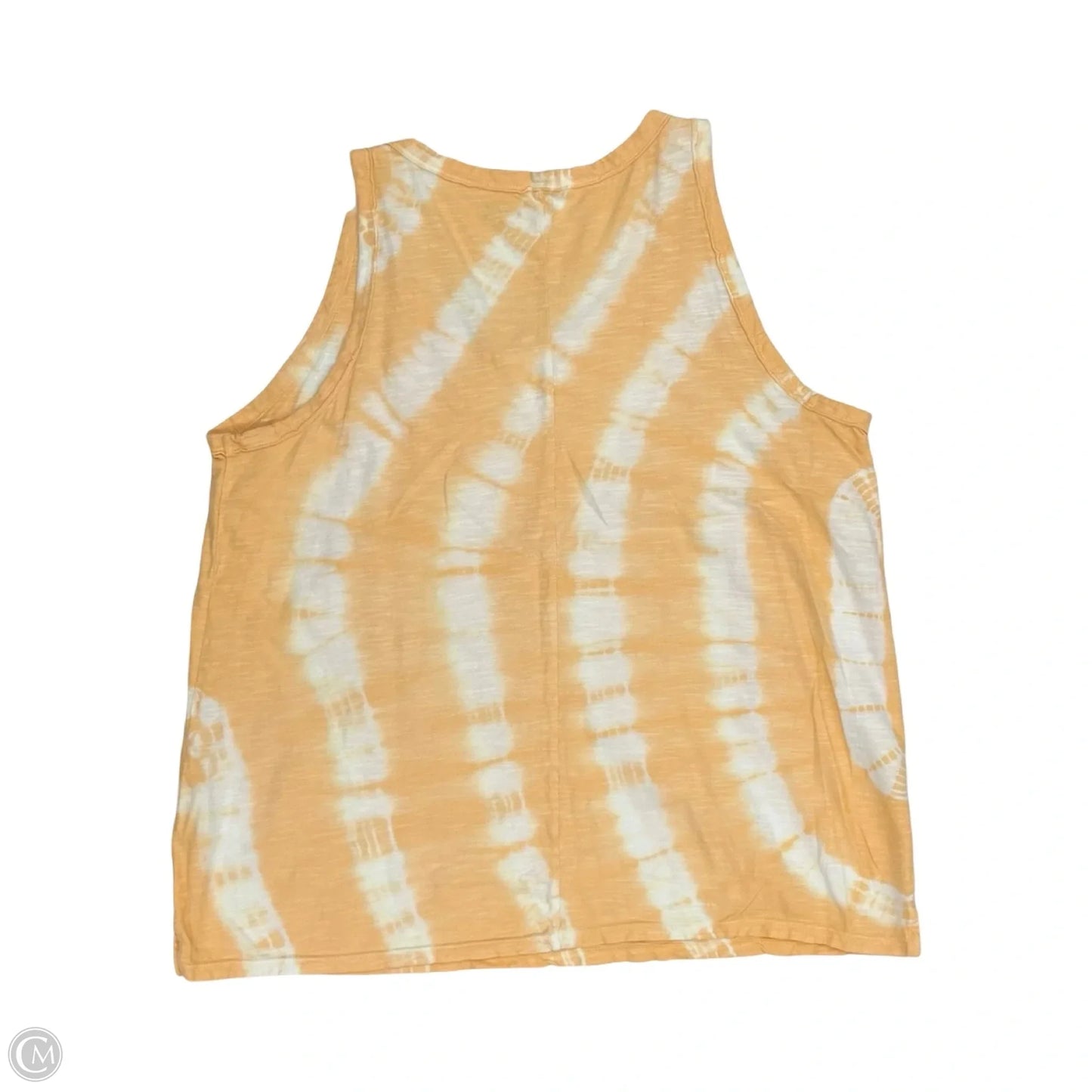 Tank Top By Wonderly In Orange & White, Size: Xl