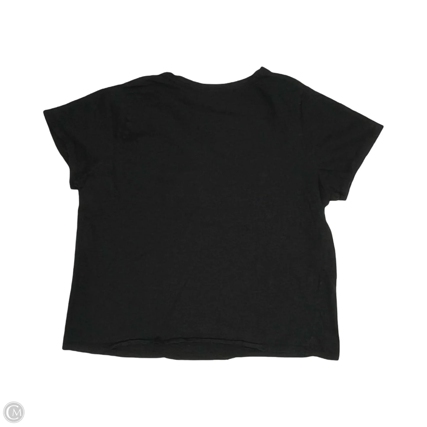 Top Short Sleeve By Old Navy In Black, Size: Xxl