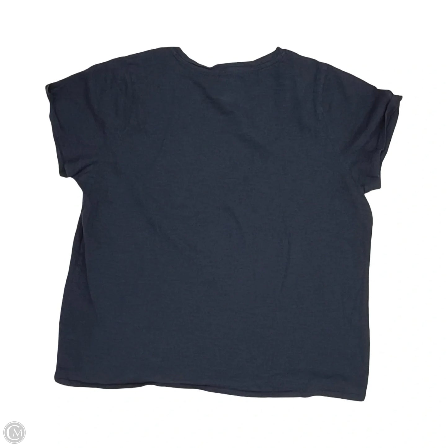 Top Short Sleeve By Sonoma In Navy, Size: Xxl