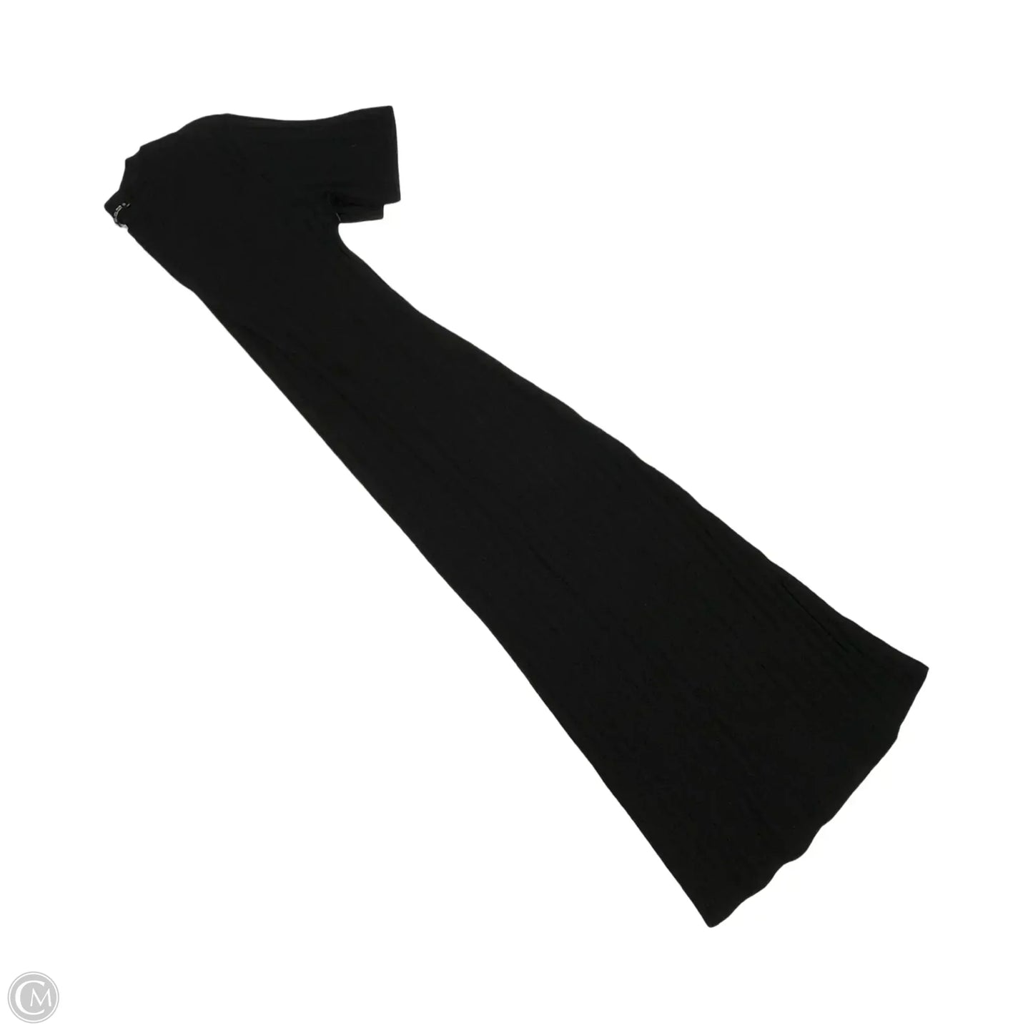 Dress Casual Midi By Zara In Black, Size: L