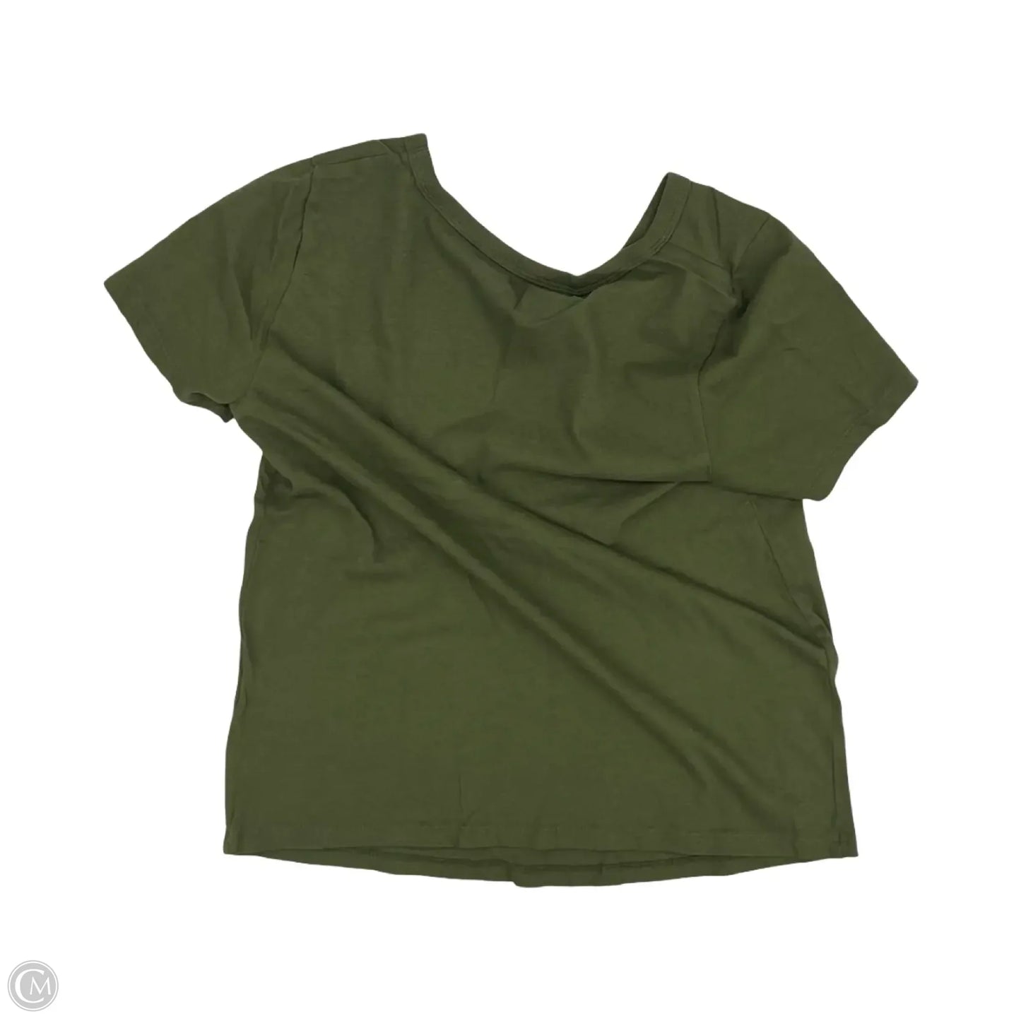 Top Short Sleeve By Old Navy In Green, Size: Xs