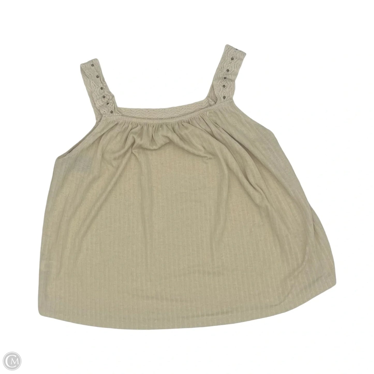 Top Sleeveless By Maurices In Tan, Size: Xxl
