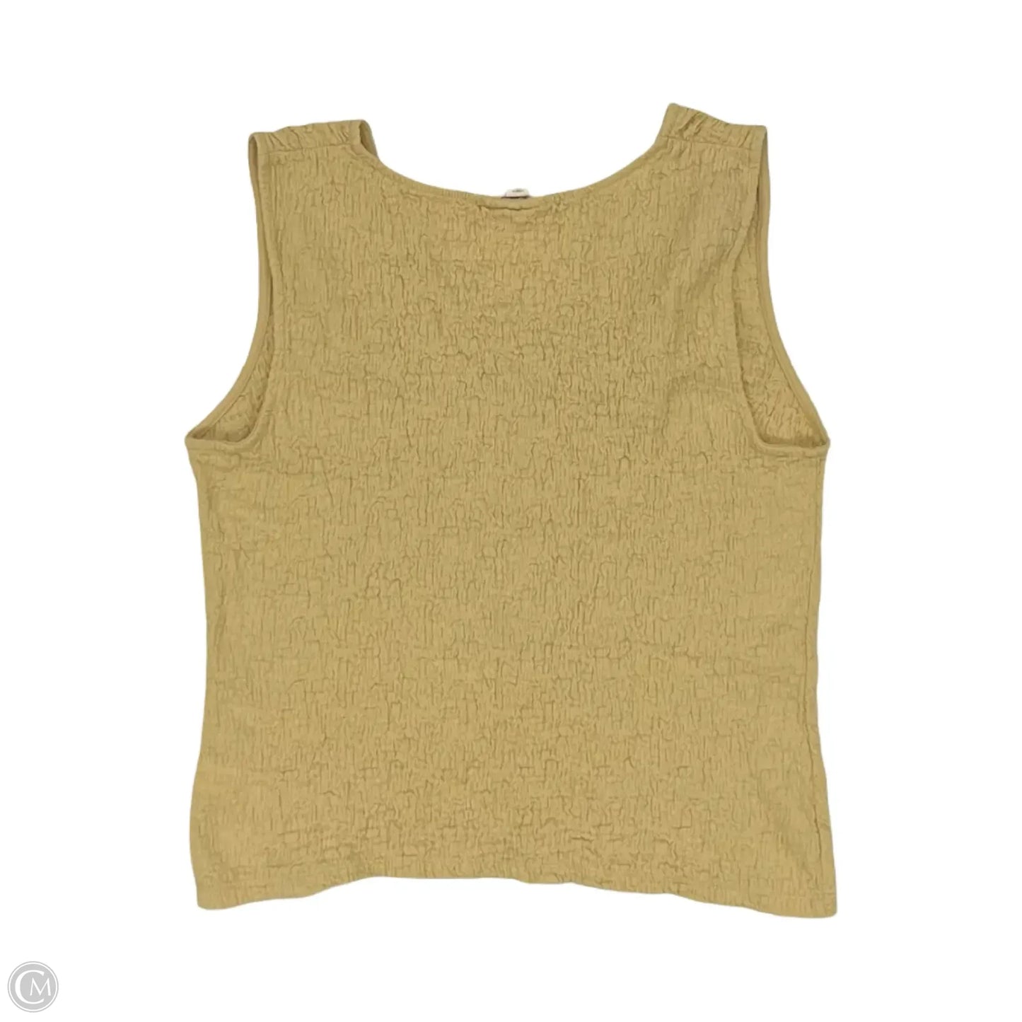 Blouse Sleeveless By Ana In Tan, Size: M
