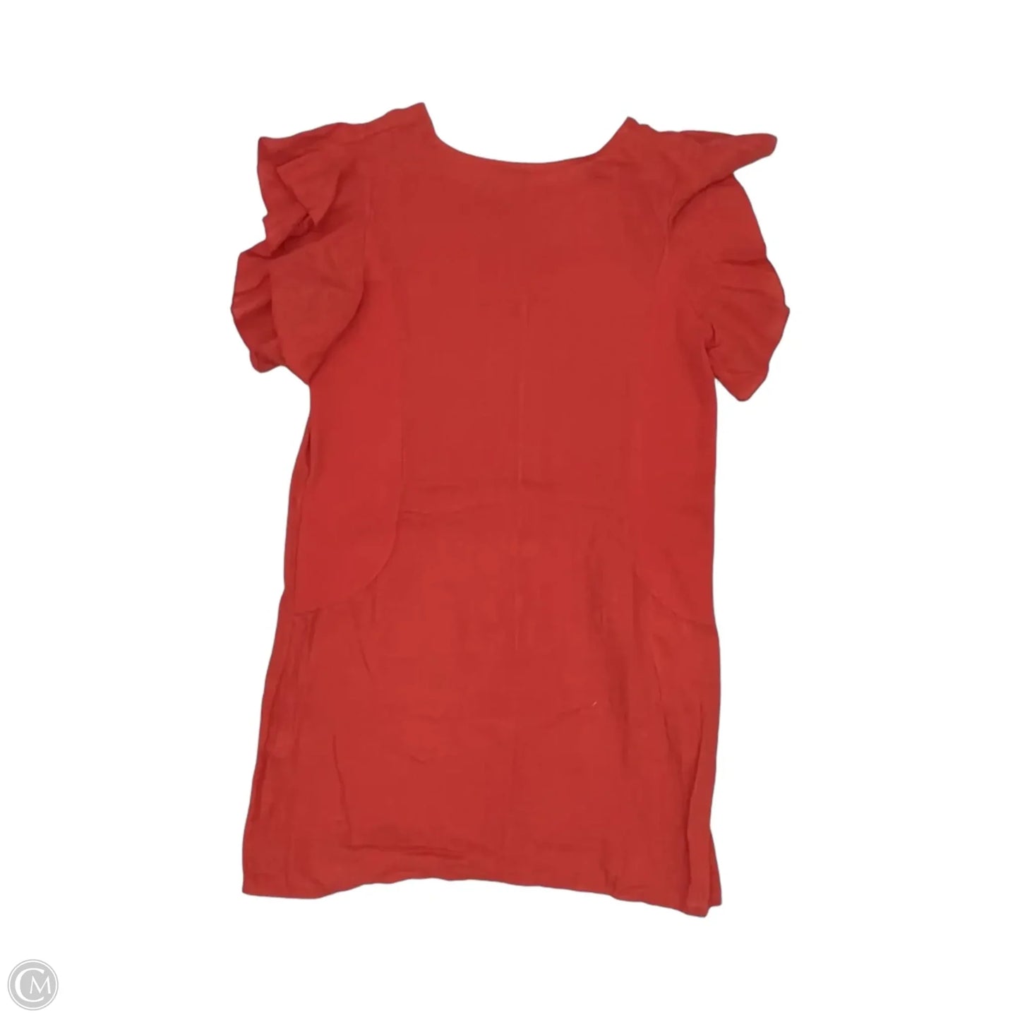 Dress Casual Short By Clothes Mentor In Orange, Size: L