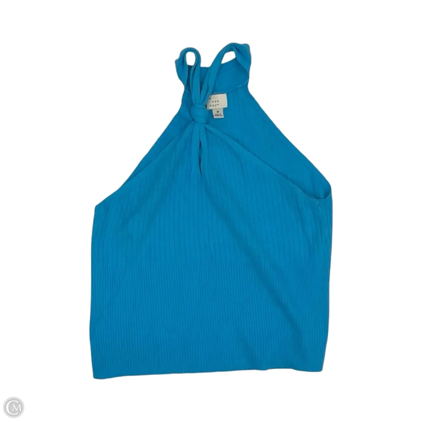 Top Sleeveless By A New Day In Blue, Size: M