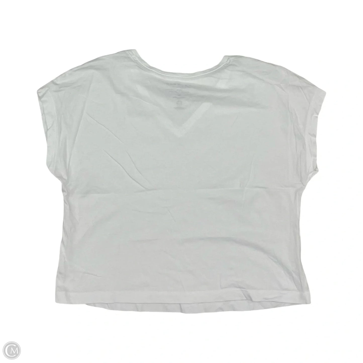 Top Short Sleeve By Calypso St Barth In White, Size: M