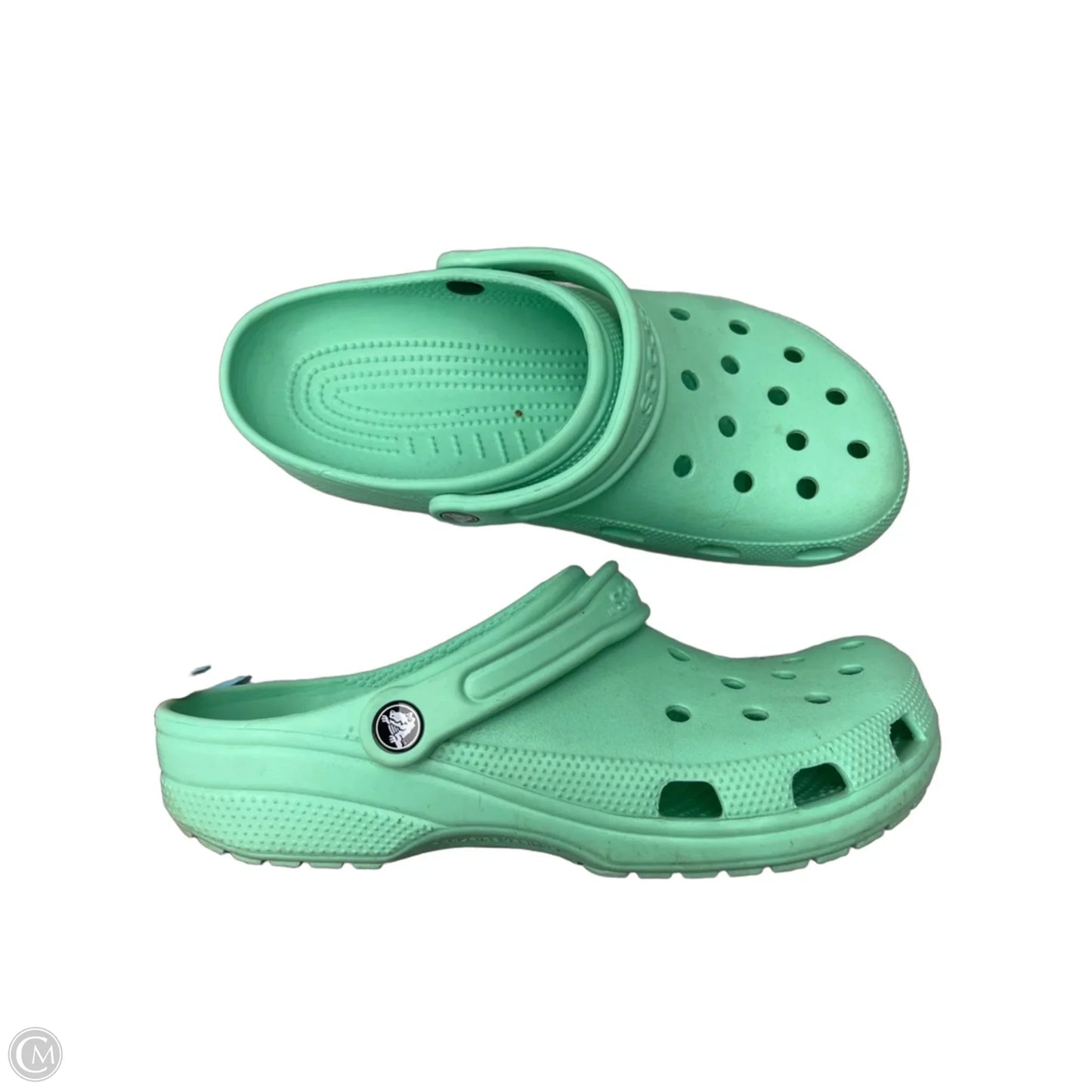 Sandals Sport By Crocs In Green, Size: 11