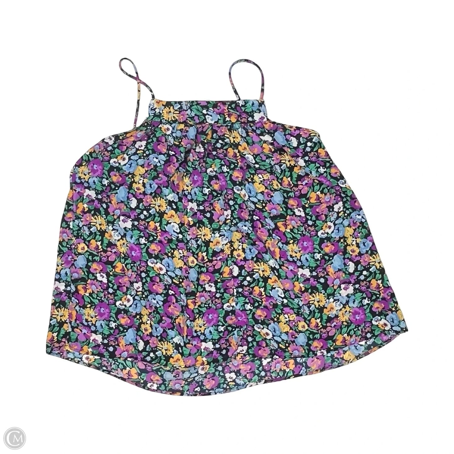 Blouse Sleeveless By Clothes Mentor In Floral Print, Size: M