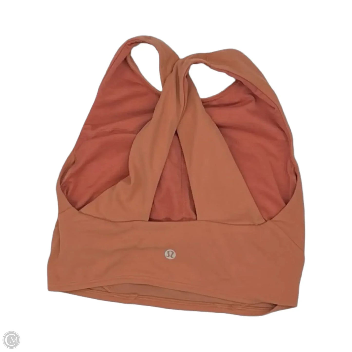 Athletic Bra By Lululemon In Orange, Size: Xs