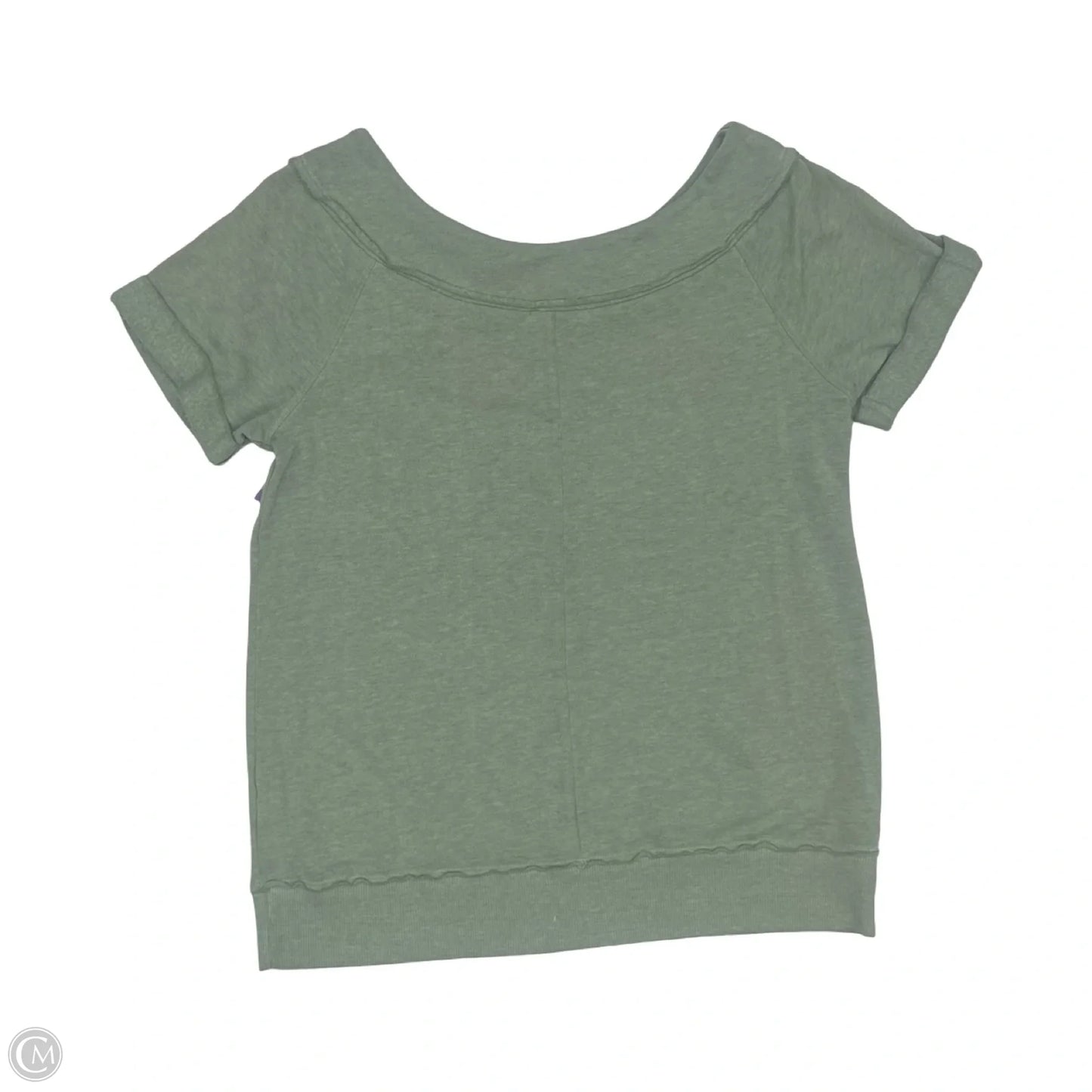 Top Short Sleeve By Maurices In Green, Size: S