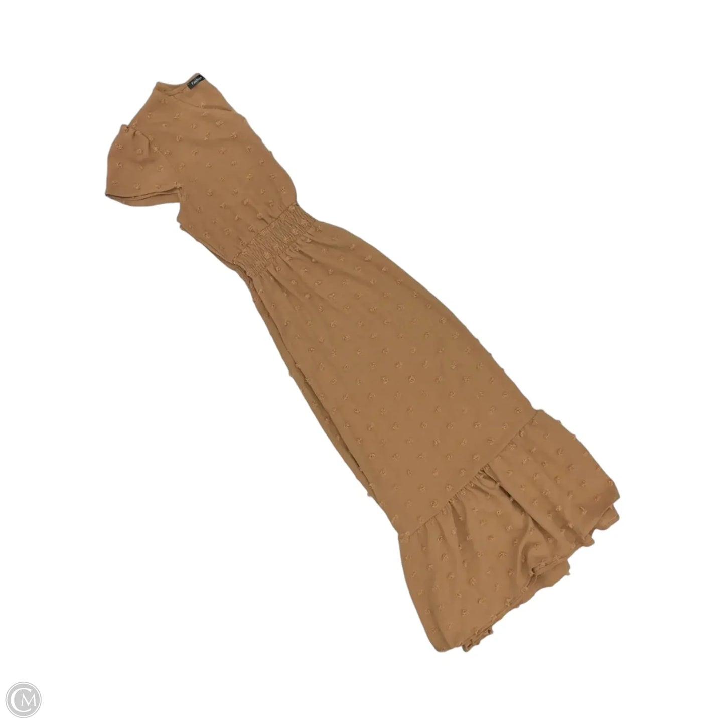 Dress Party Midi By Clothes Mentor In Brown, Size: Xl