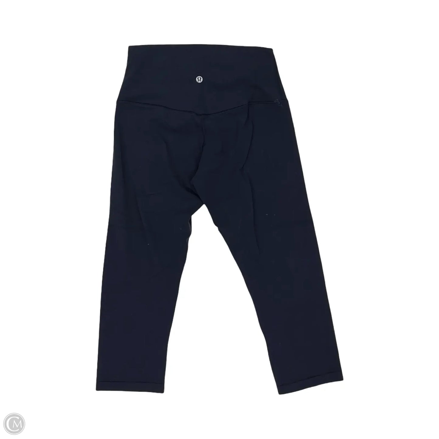 Athletic Leggings Capris By Lululemon In Navy, Size: S