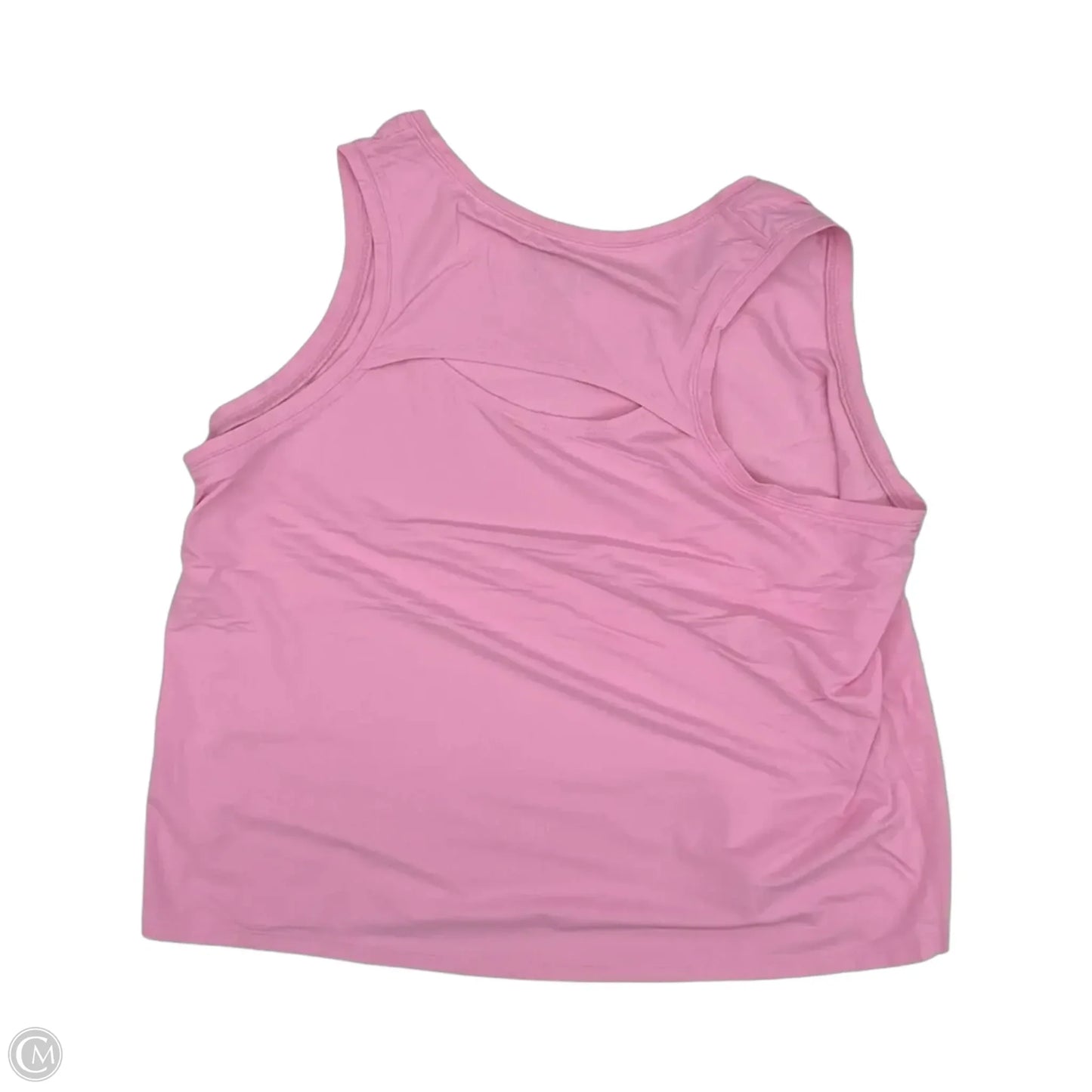 Athletic Tank Top By Ibkul In Pink, Size: Xxl