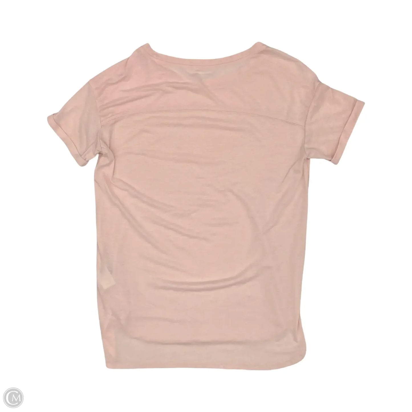 Top Short Sleeve By Amazon Essentials In Pink, Size: S