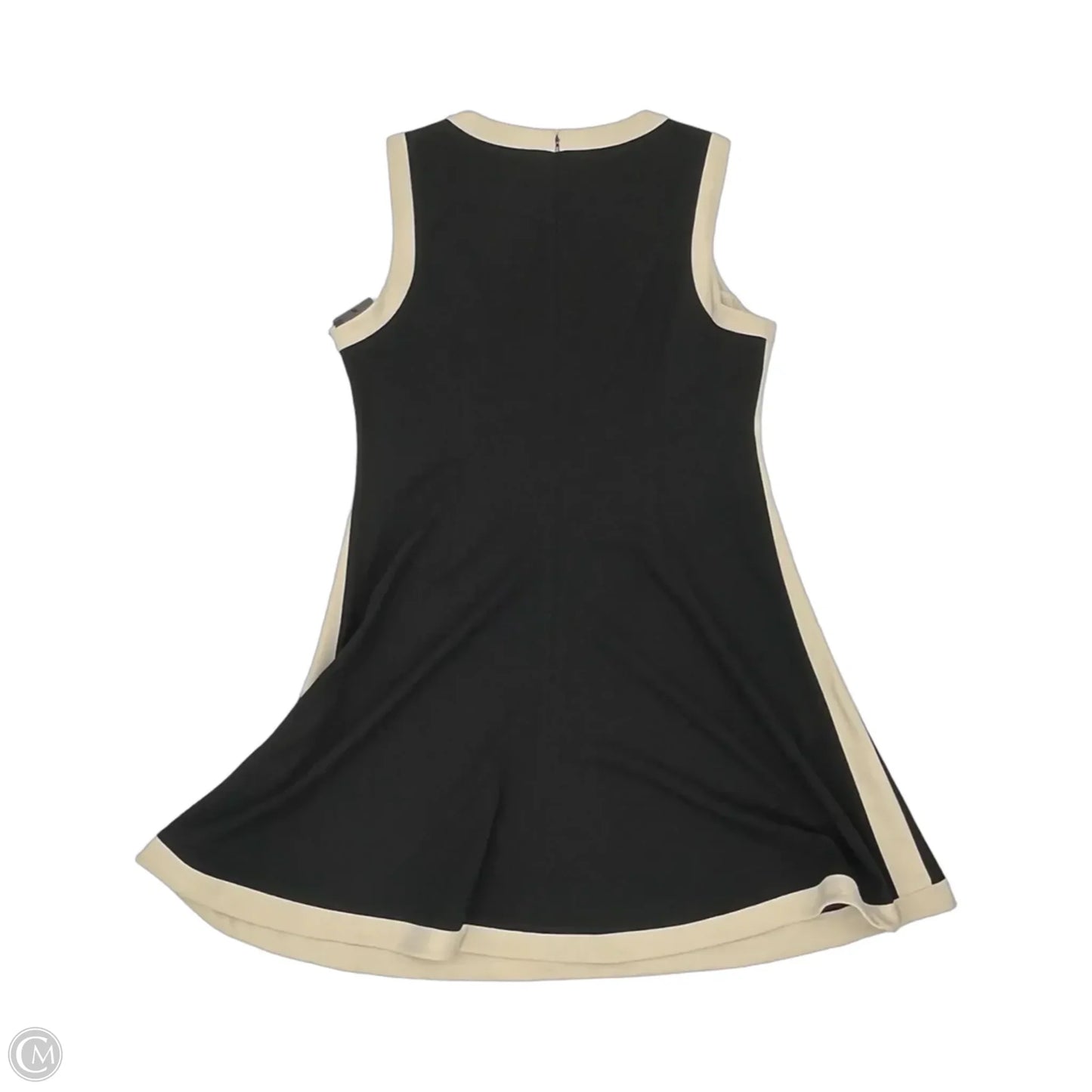 Dress Work By Dkny In Black & Tan, Size: 14