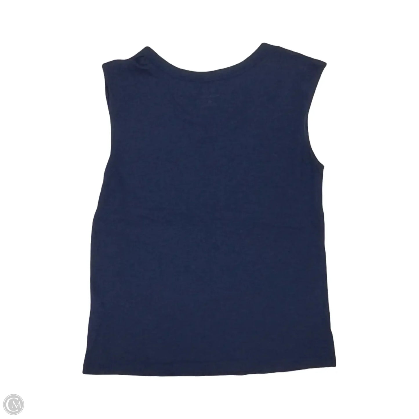 Top Short Sleeve By Banana Republic In Navy, Size: Xs