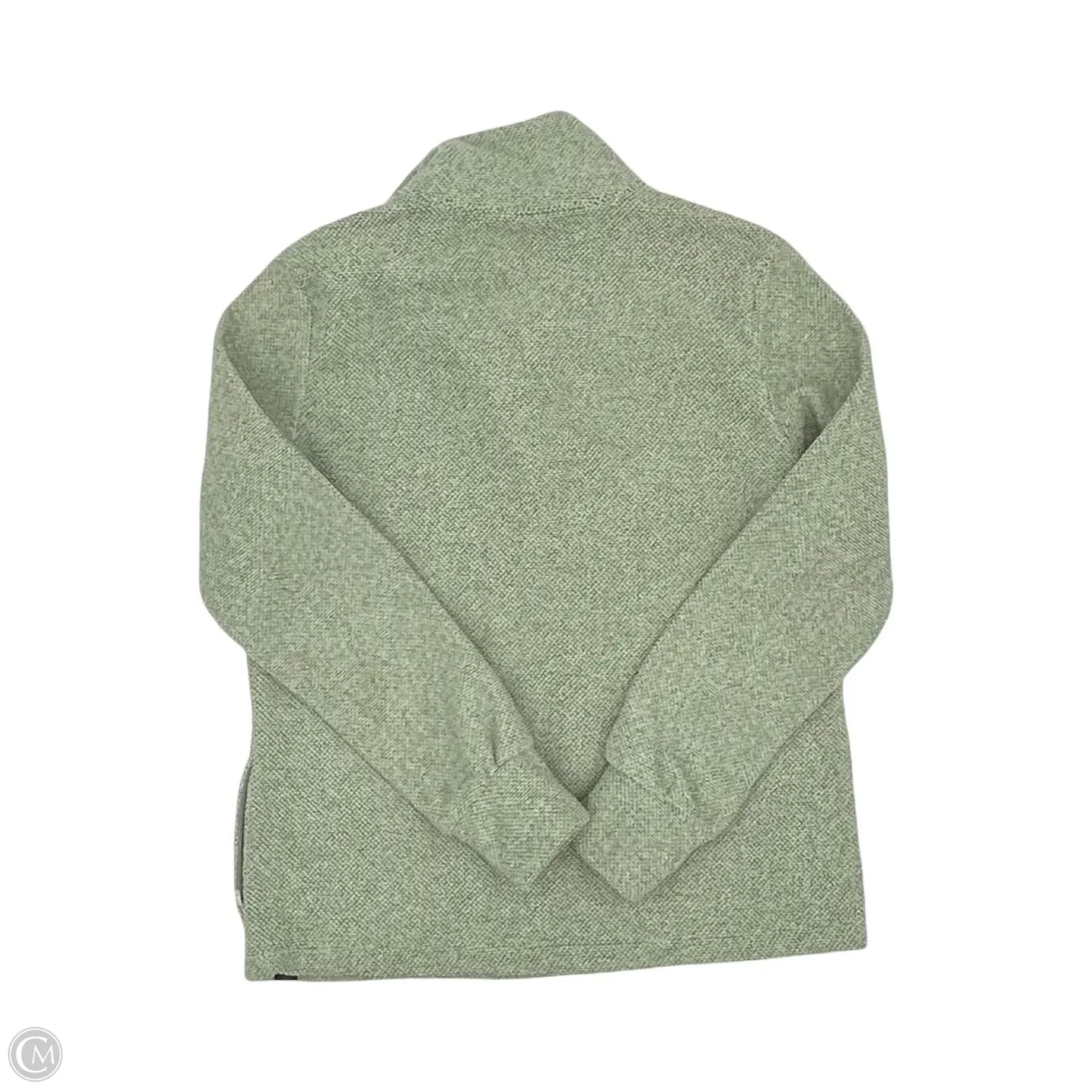 Sweatshirt Collar By Balance Collection In Green, Size: S