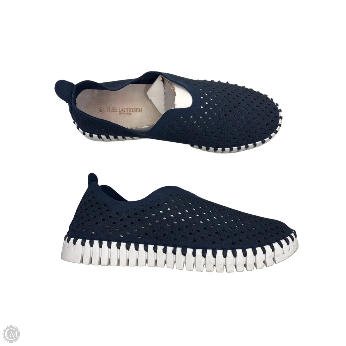 Shoes Flats By Clothes Mentor In Navy, Size: 9.5