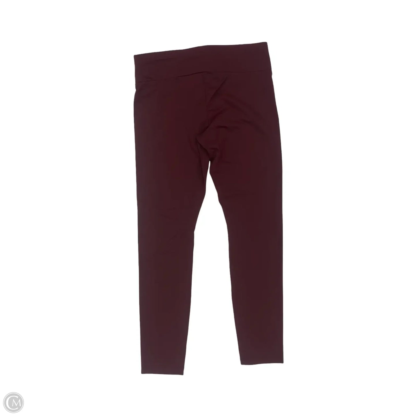 Pants Leggings By Stylus In Red, Size: L