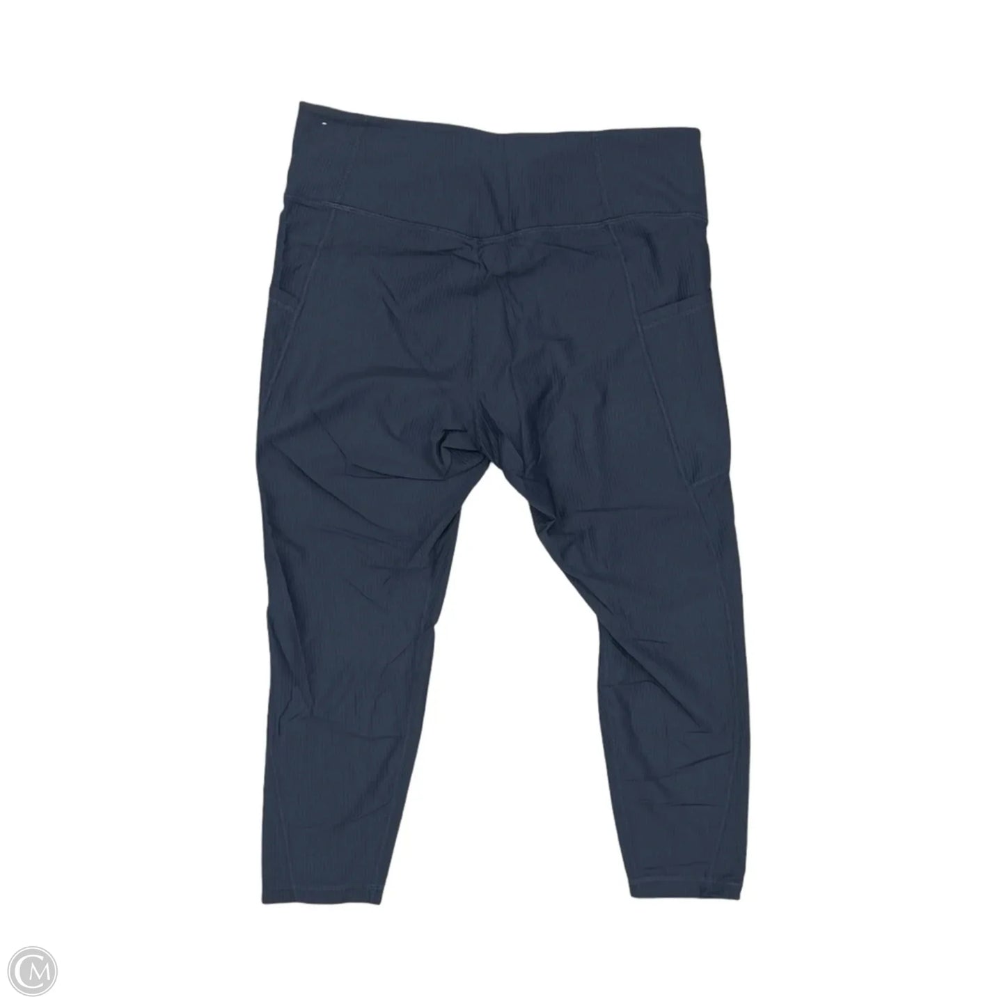 Athletic Leggings Capris By Old Navy In Blue, Size: Xl