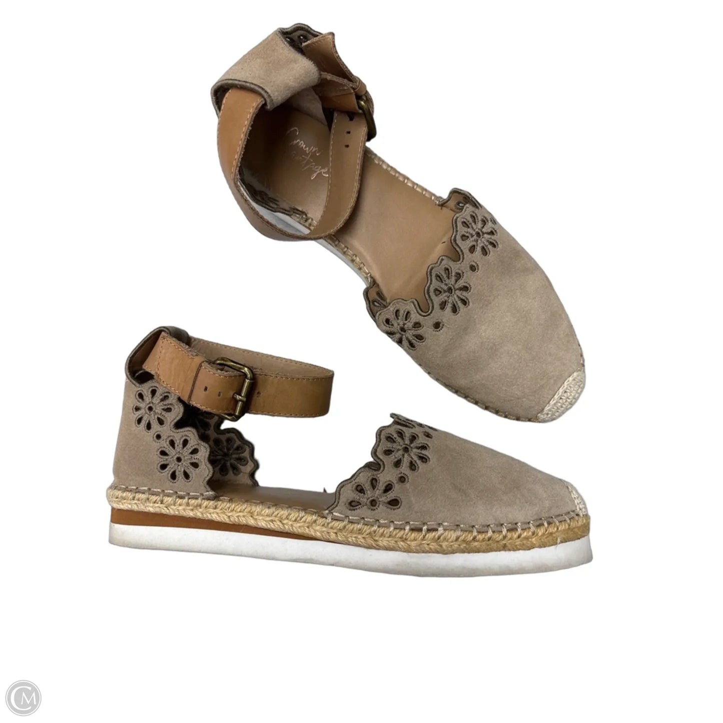 Shoes Flats By Crown Vintage In Tan, Size: 9