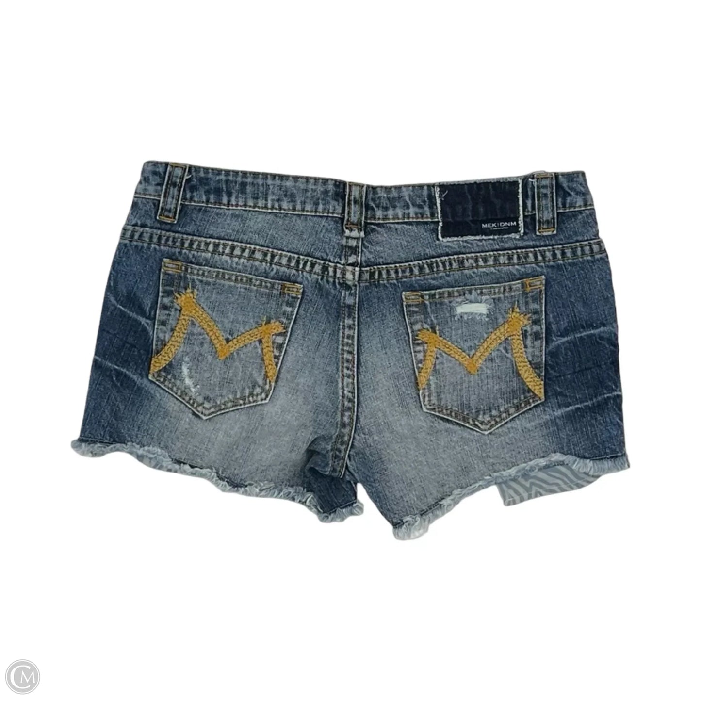 Shorts By Mek In Blue Denim, Size: 10