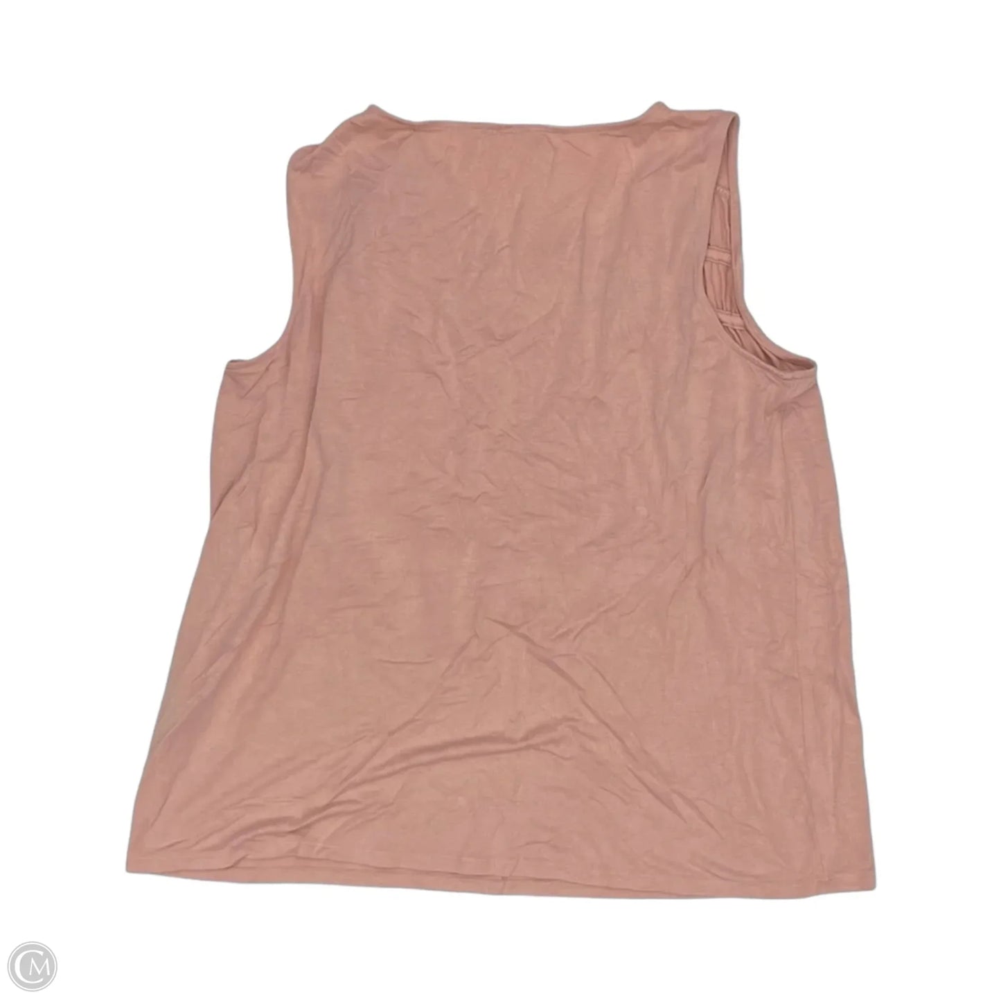 Top Sleeveless By Dressbarn In Pink, Size: Xl