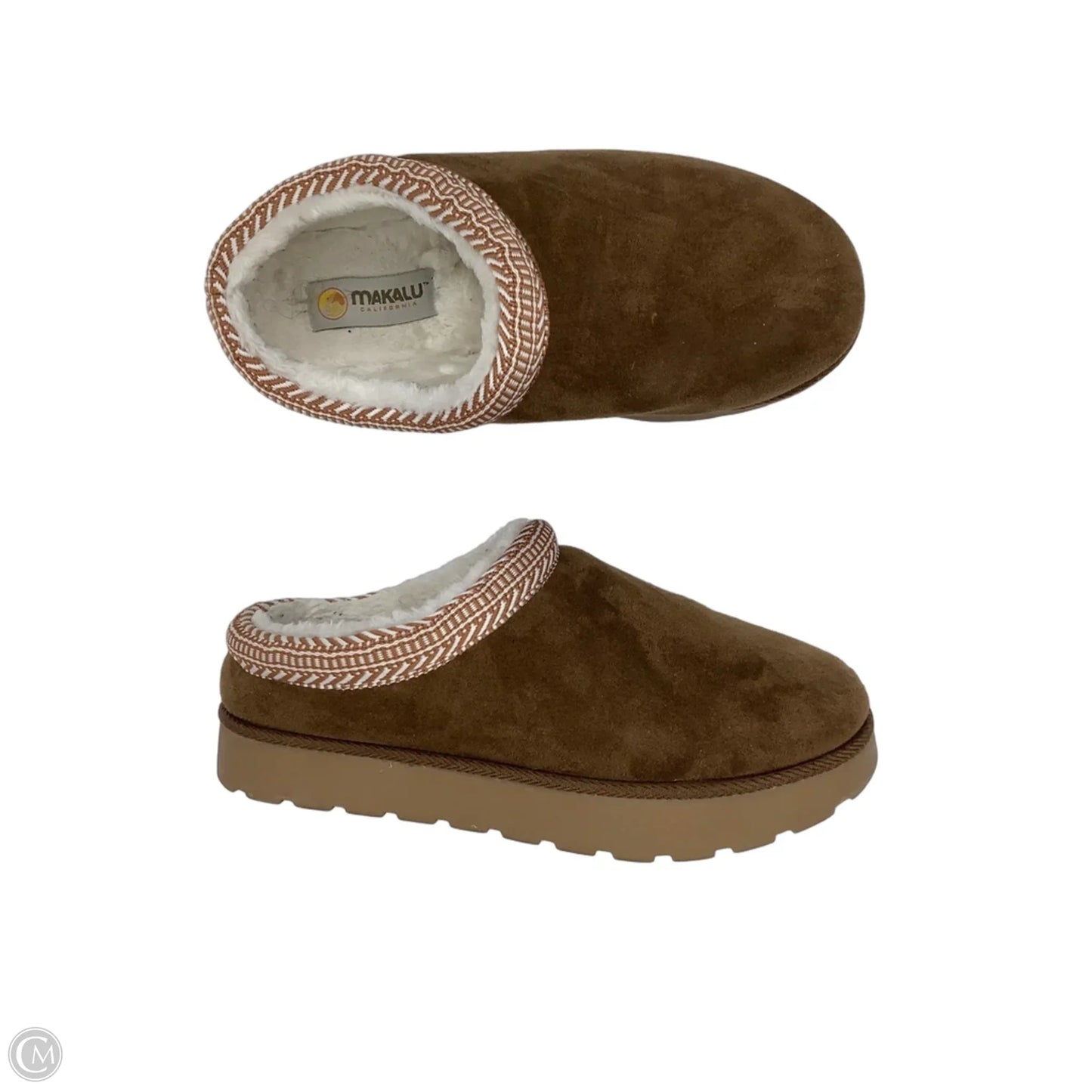 Shoes Flats By Clothes Mentor In Tan, Size: 7.5