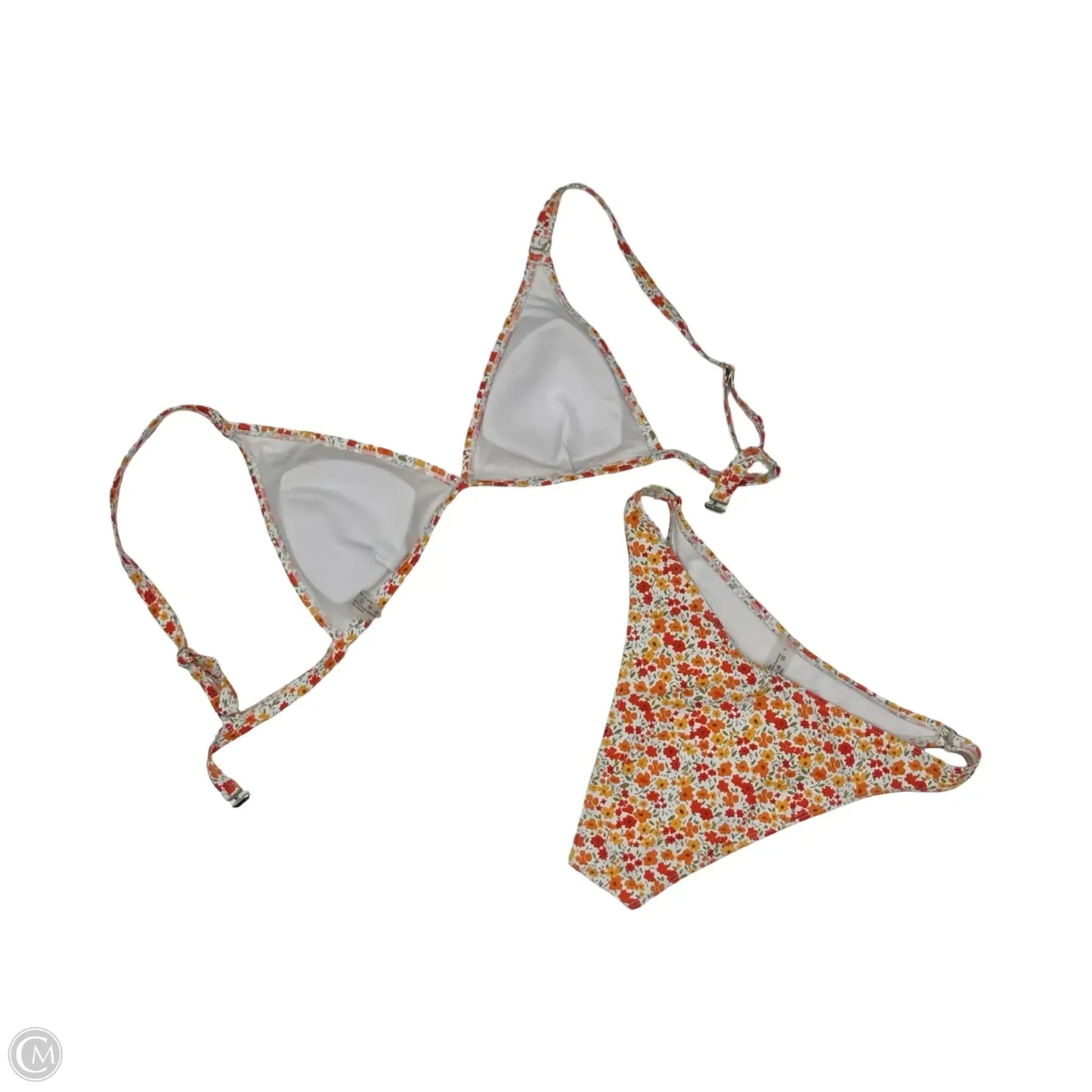 Swimsuit 2pc By Clothes Mentor In Floral Print, Size: L