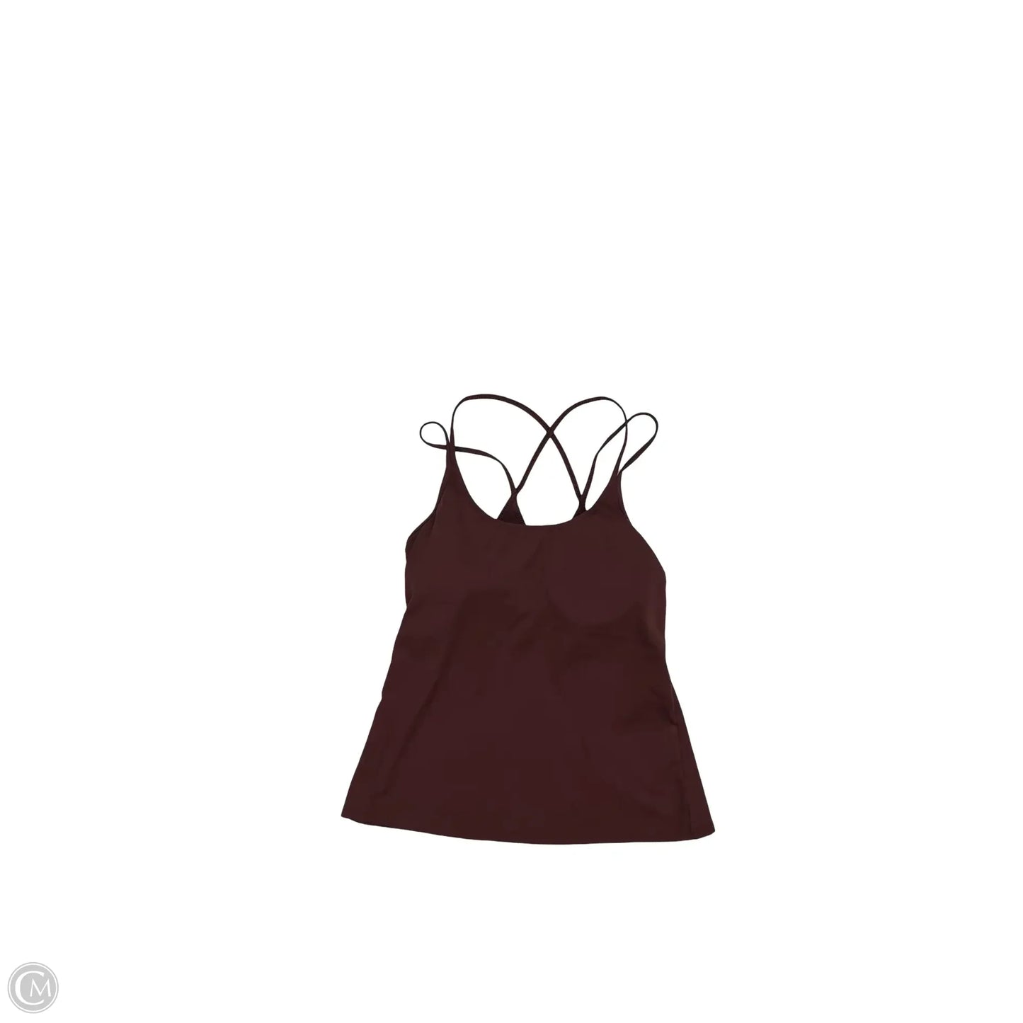 Athletic Tank Top By Old Navy In Maroon, Size: M