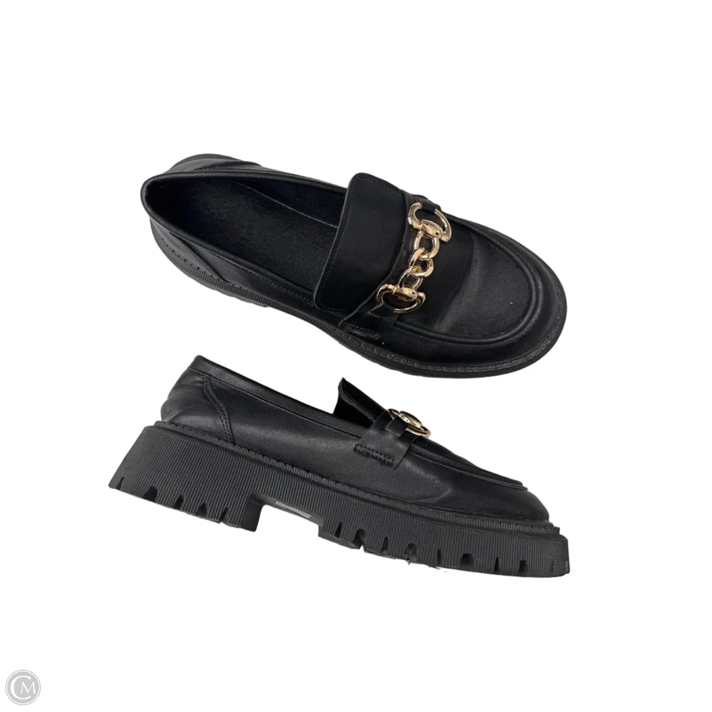 Shoes Flats By Clothes Mentor In Black, Size: 7.5
