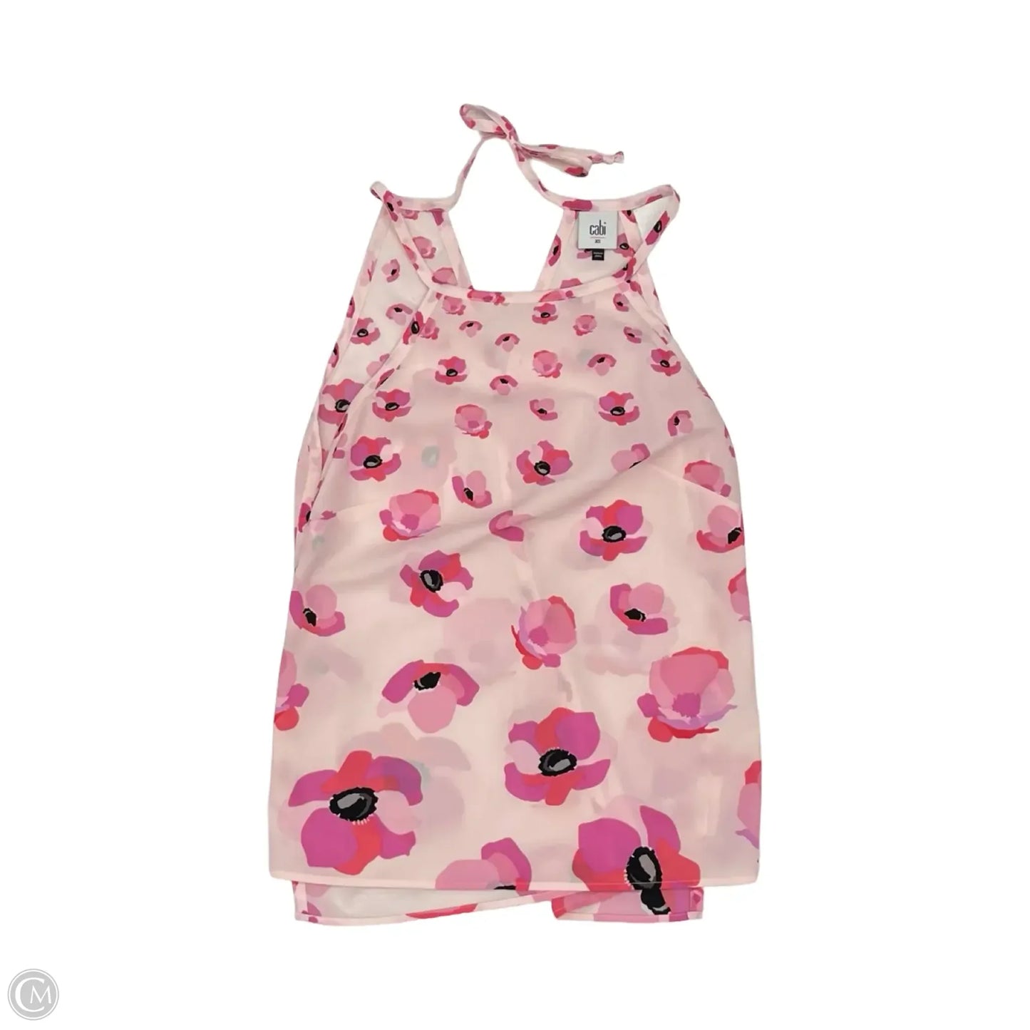 Blouse Sleeveless By Cabi In Pink, Size: Xs