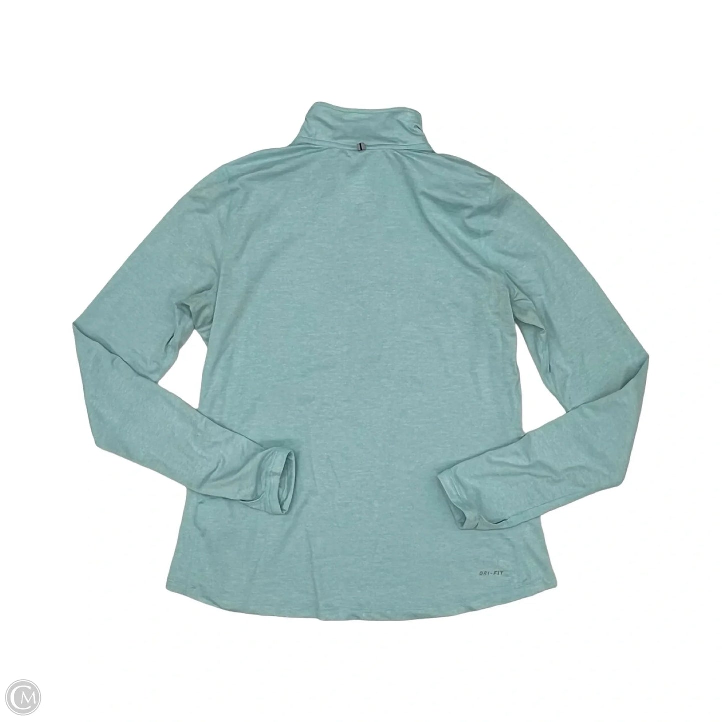 Athletic Jacket By Nike In Blue, Size: M