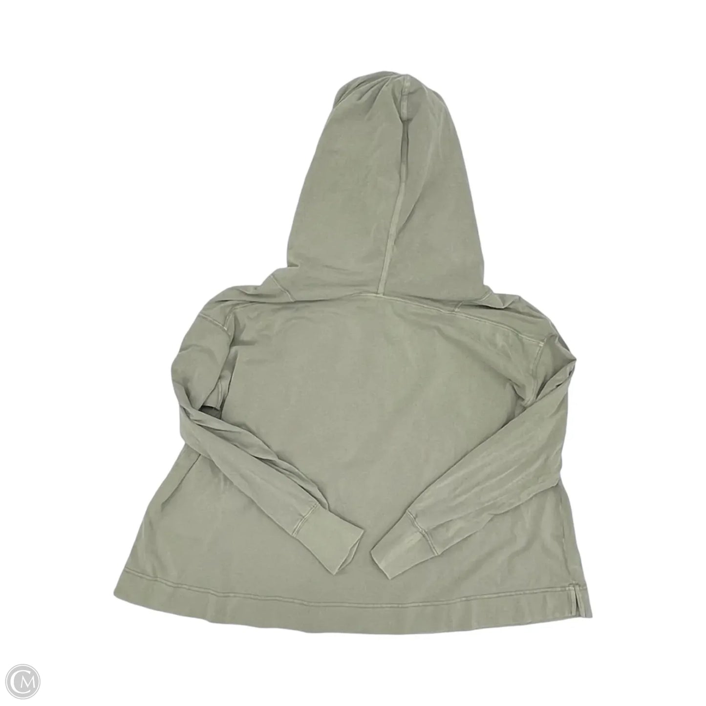 Sweatshirt Hoodie By Free People In Green, Size: S